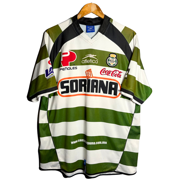 2003-04 Santos Laguna Home Shirt - L