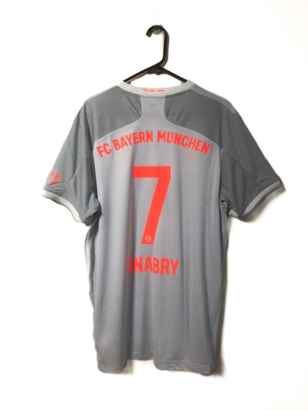 Bayern Munich Gnabry #7 2020/21 XL Away Shirt BNWT GE0583
