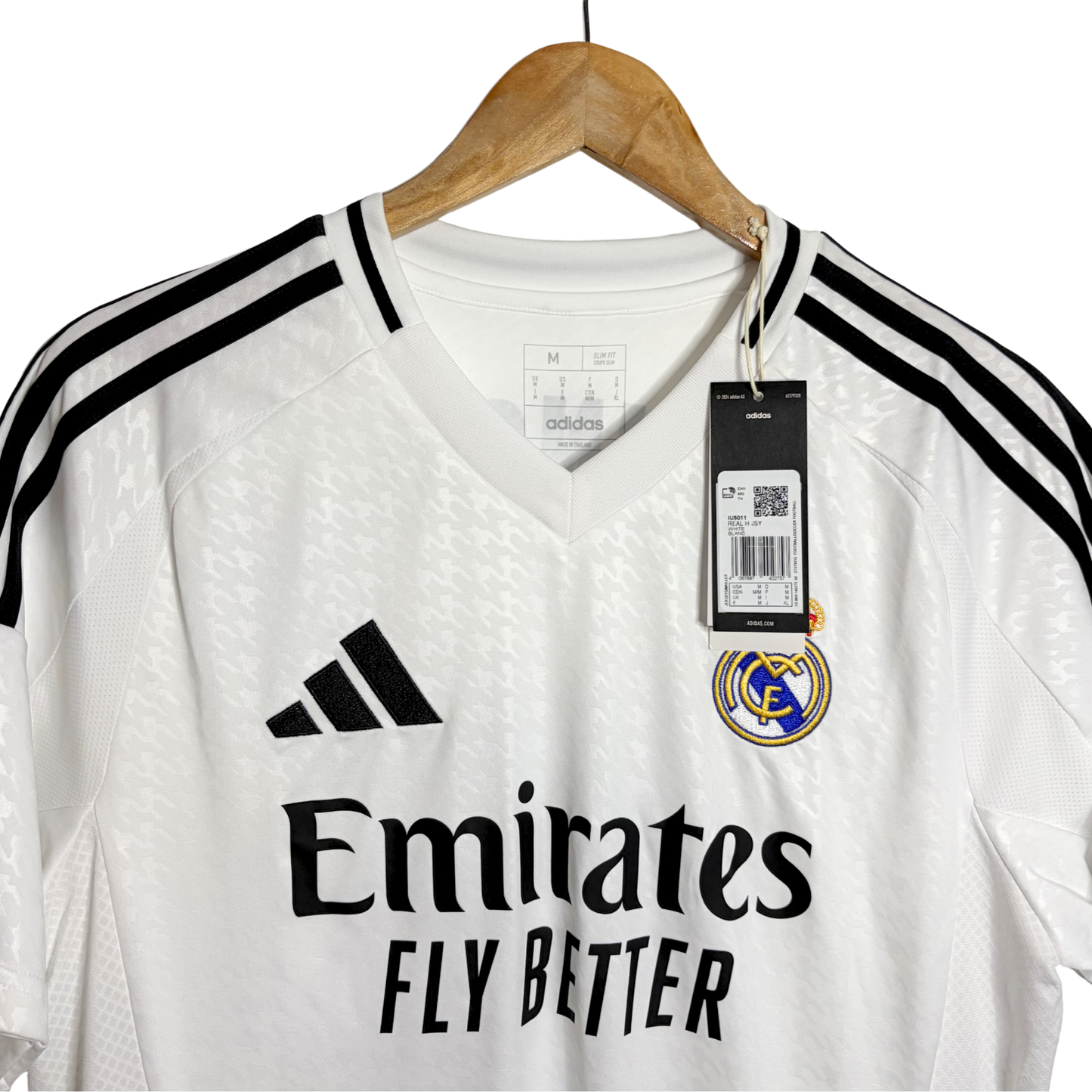 2024-25 Real Madrid Home Shirt “Bellingham 5” (BNWT) - M