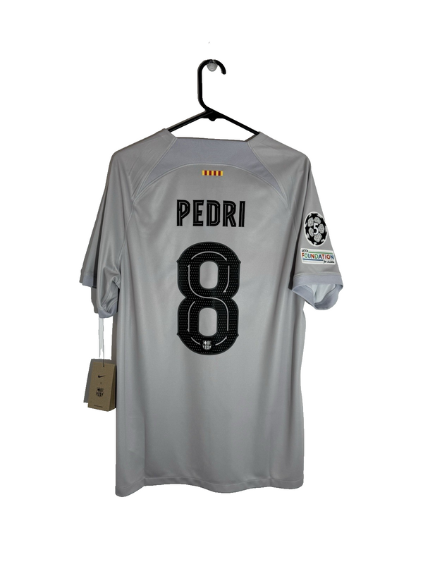 Barcelona Pedri #8 2022/23 Large CL 3rd Shirt Nike BNWT DN2713-043