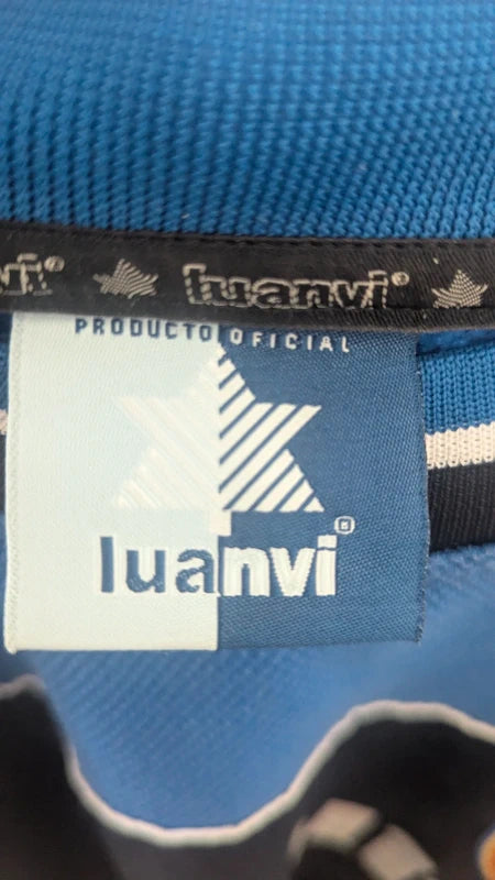 1999-00 Real Zaragoza Luanvi Training Jumper - 7.5/10