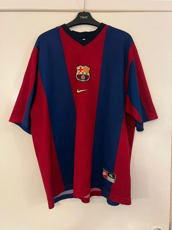1998-99 Barcelona Home Shirt - 7.50/10