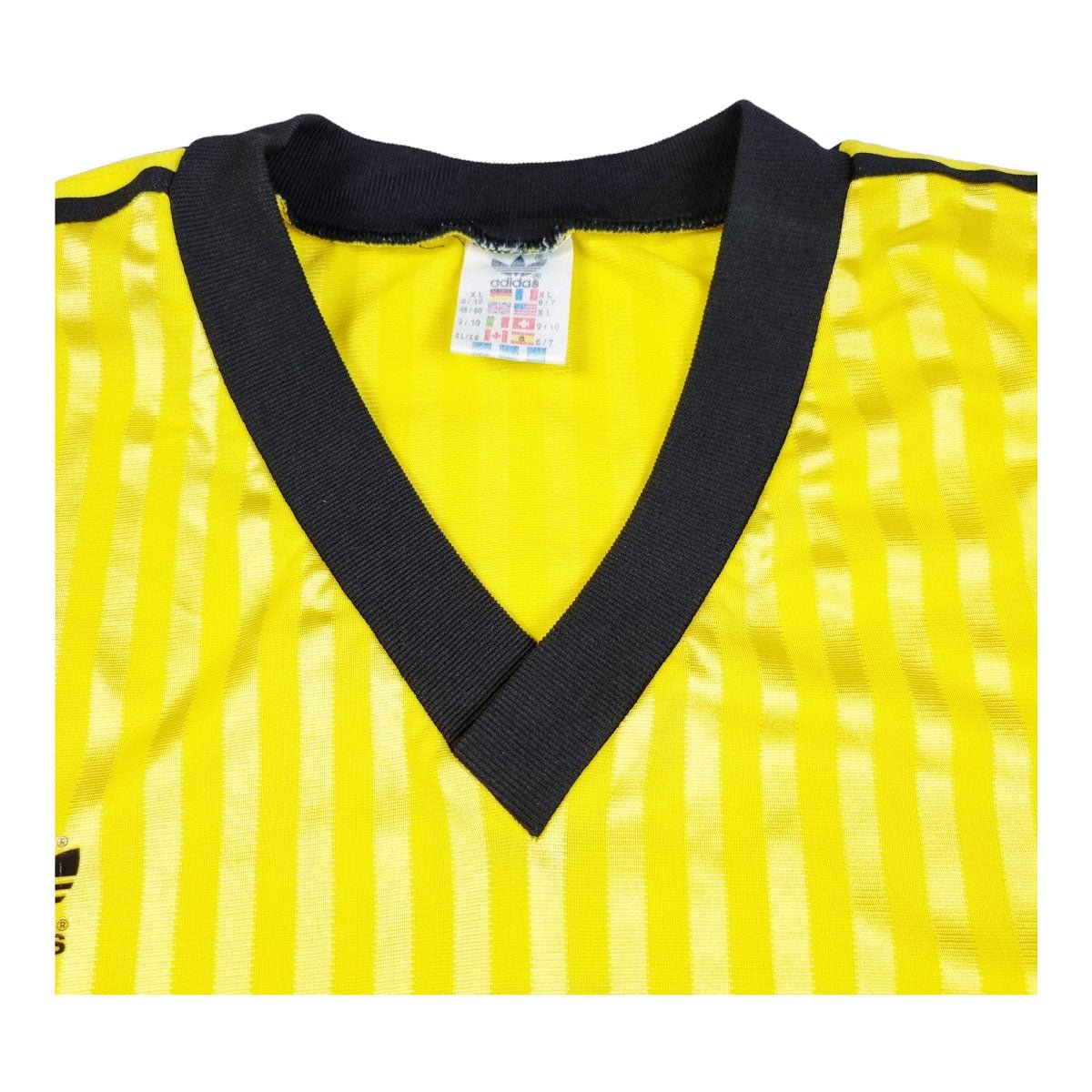 1980s Football Shirt (L) Vintage Adidas #6