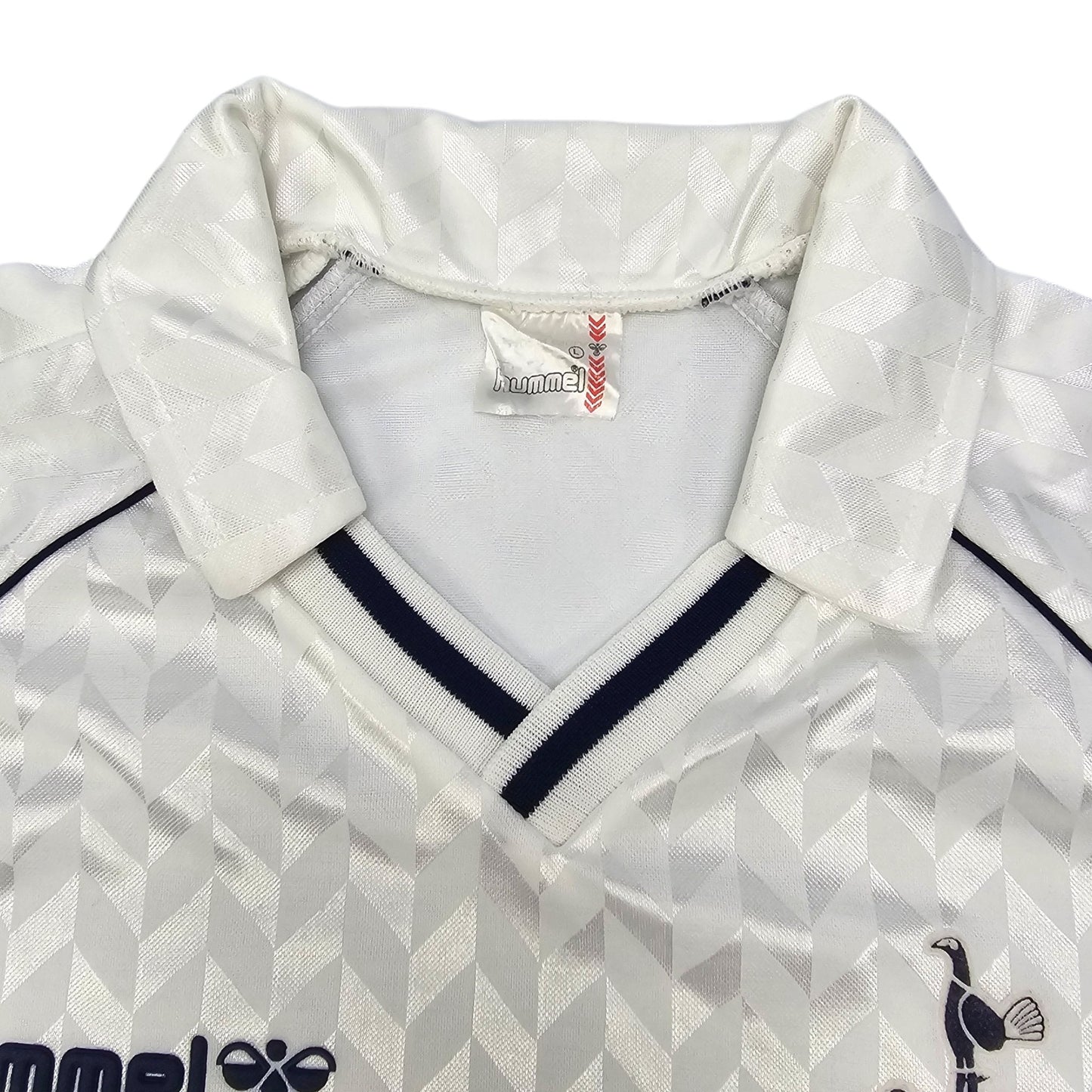 1987/89 Tottenham Hotspur Home Football Shirt (L) Hummel