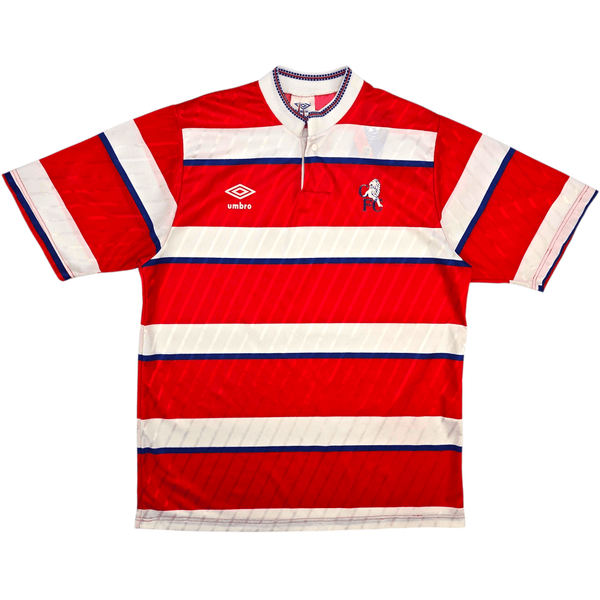 1988/90 Chelsea Away Football Shirt (M) Umbro