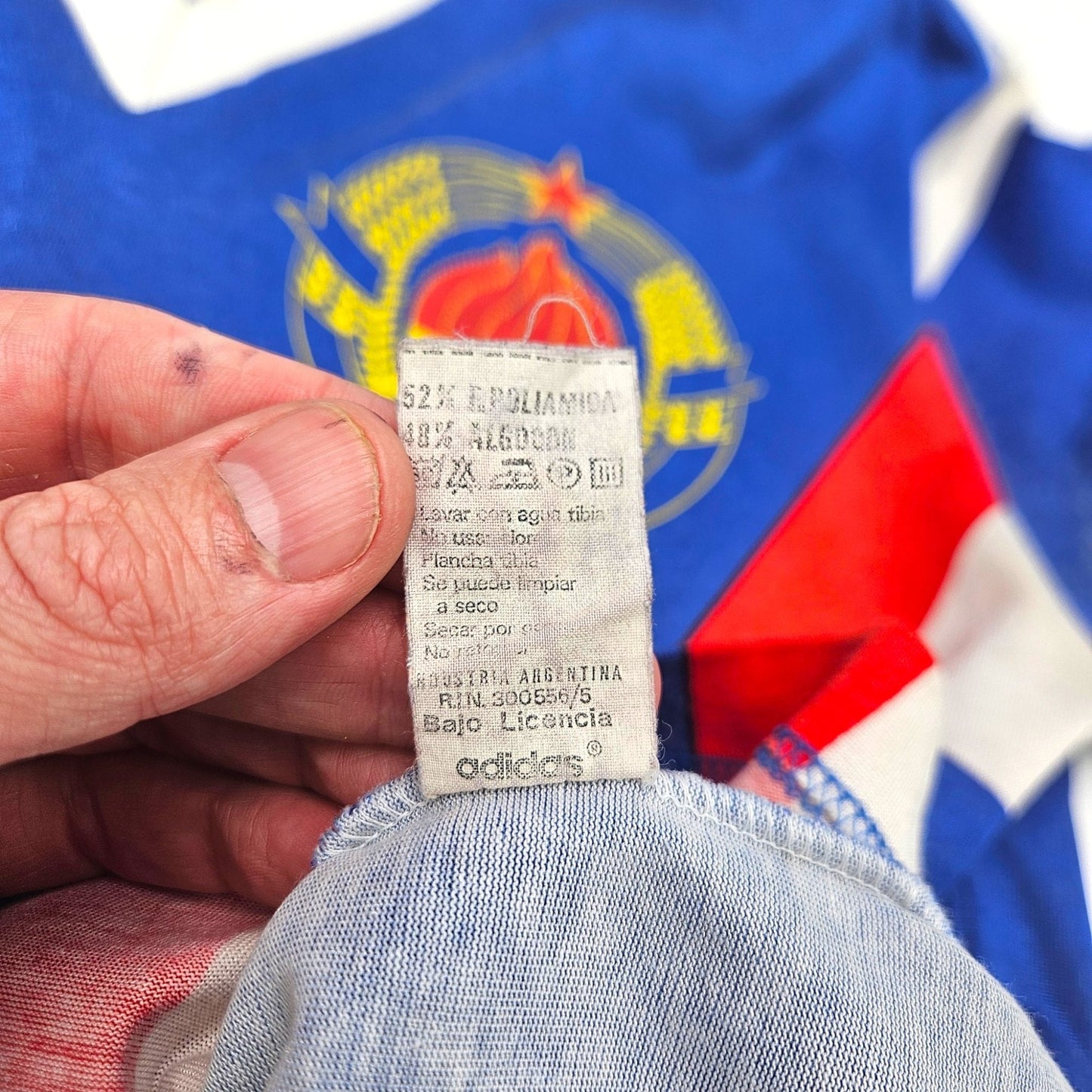 1990/91 Yugoslavia Home Football Shirt (M) Adidas