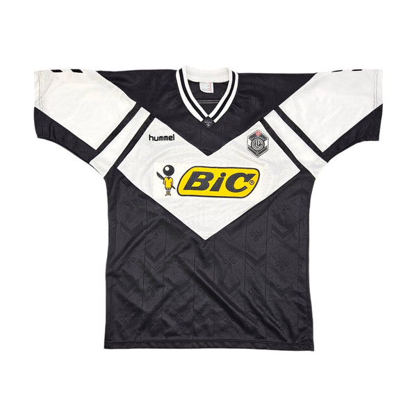 1990/92 Lugano Home Football Shirt (XL) Hummel