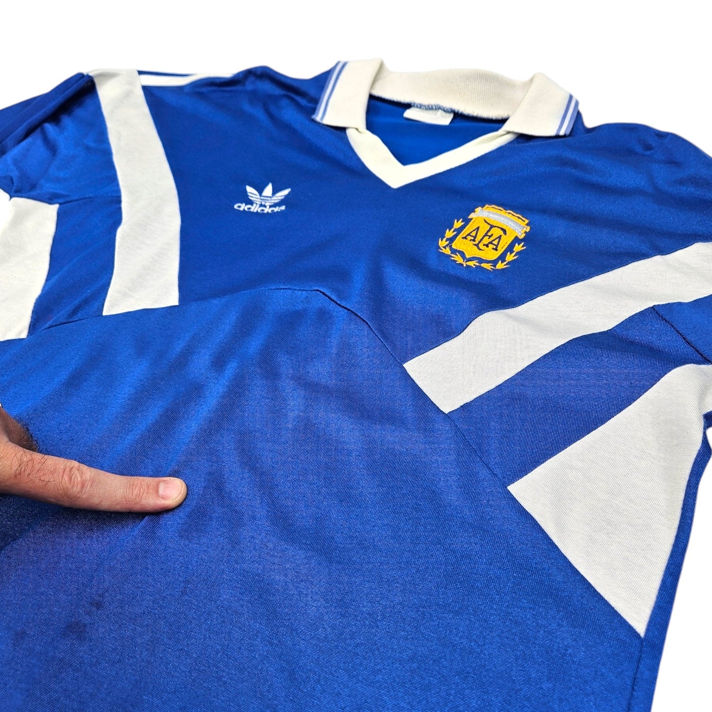 1992 Argentina Away Football Shirt (L) Adidas #16