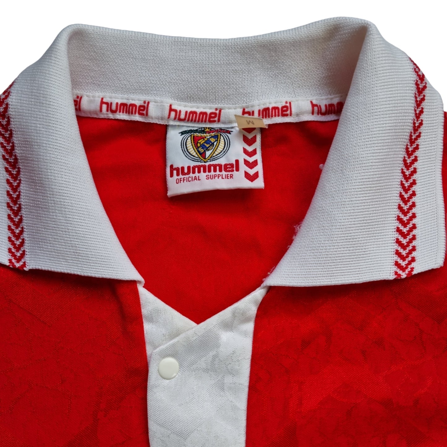 1992/93 Benfica Home Football Shirt (M) Hummel