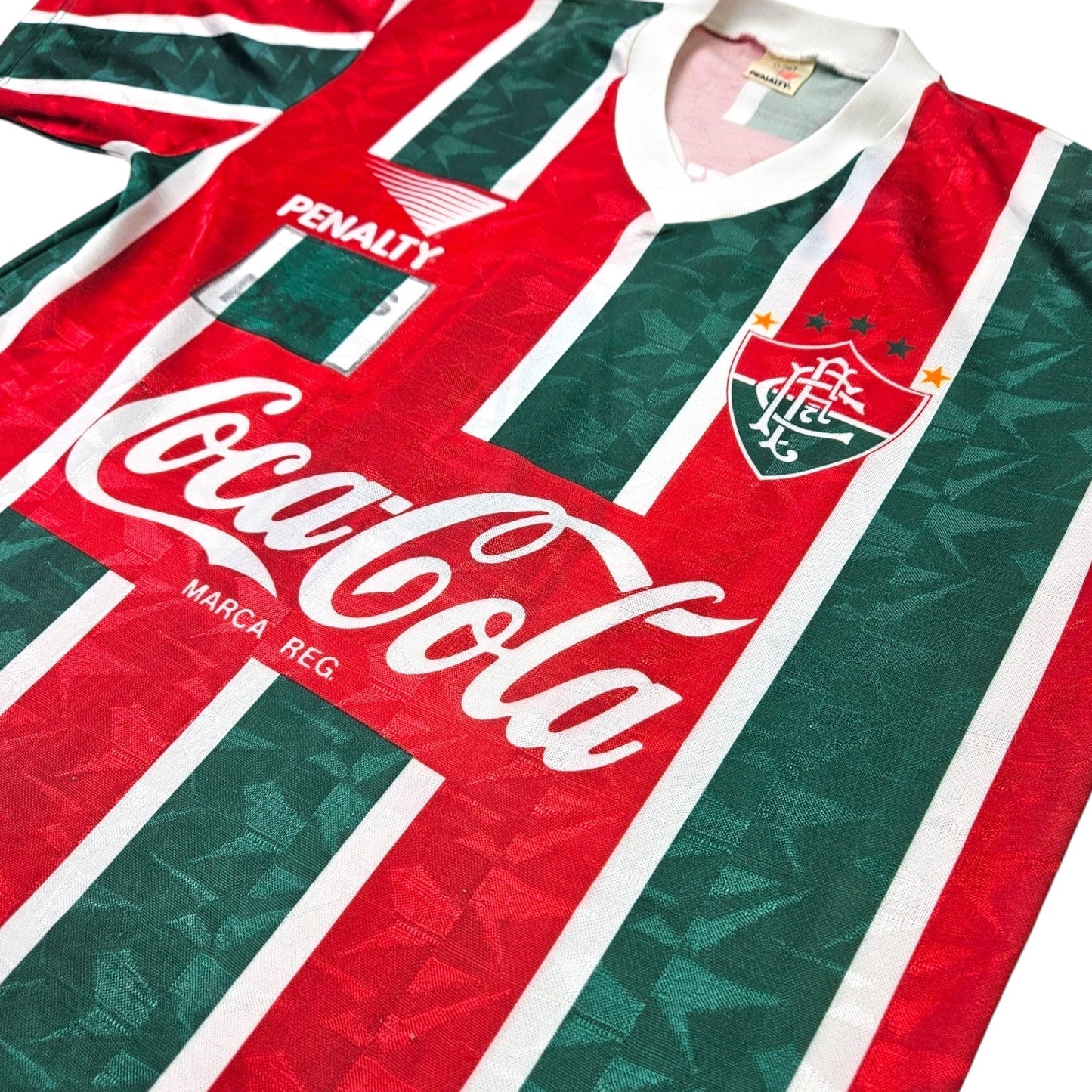 1992/93 Fluminense Home Football Shirt (L) Penalty #4