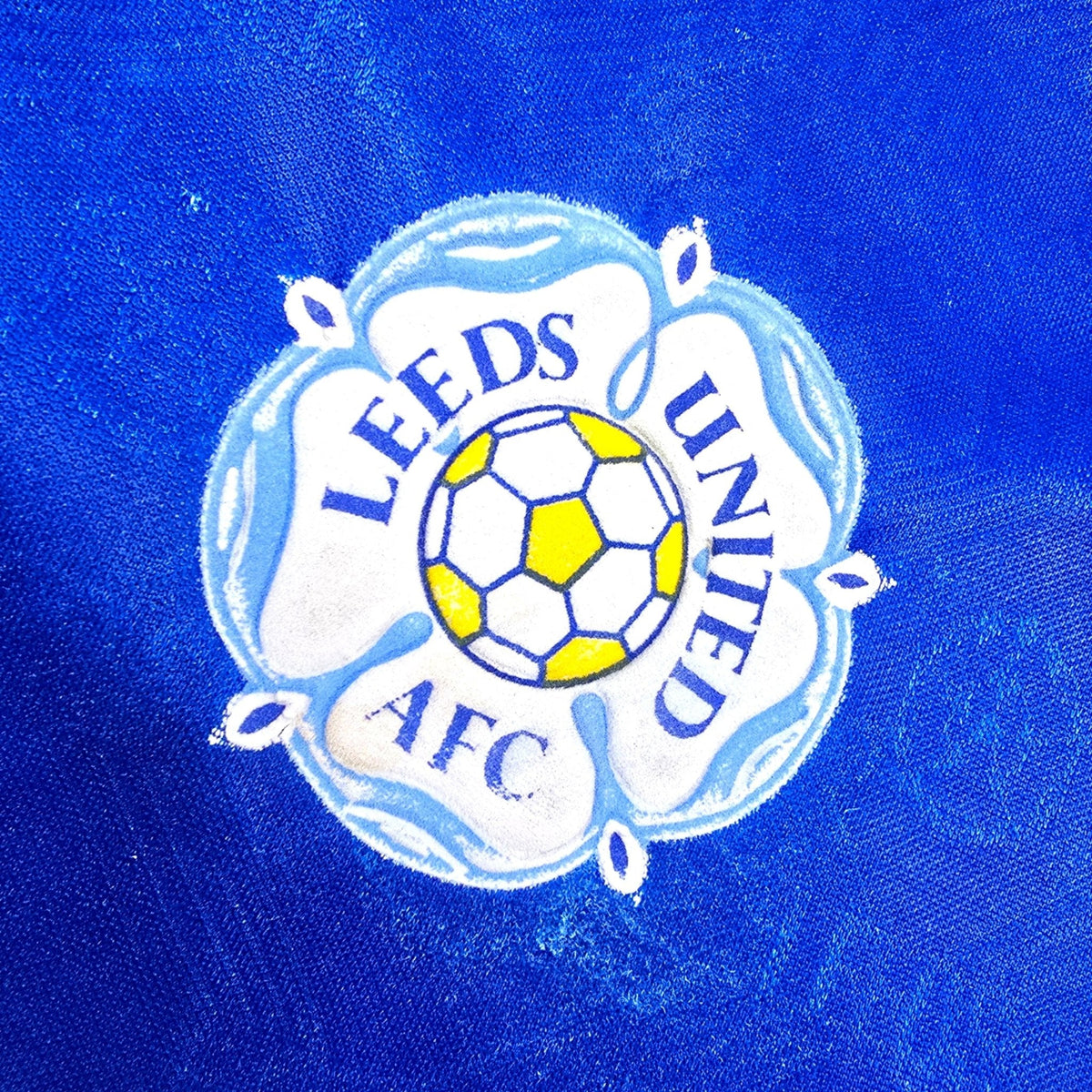 1992/93 Leeds United Away Football Shirt (M) Admiral