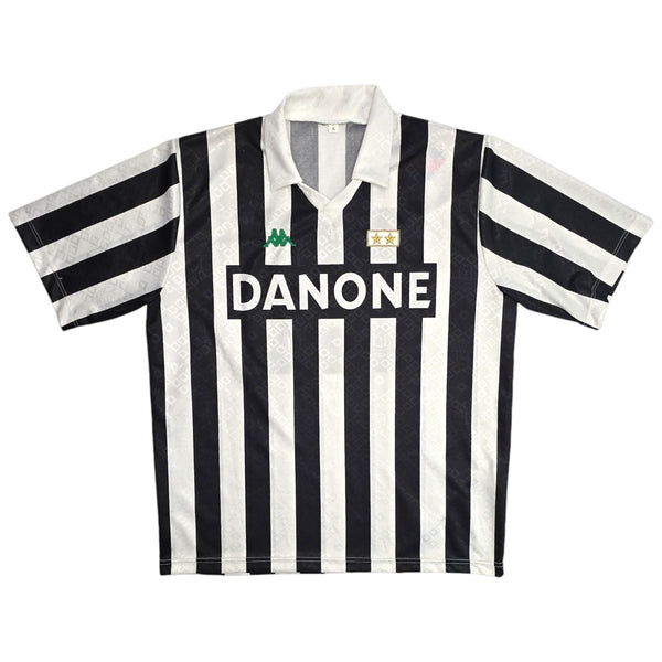 1992/94 Juventus Home Football Shirt (XL) Kappa #14 (Casiraghi) Matchworn