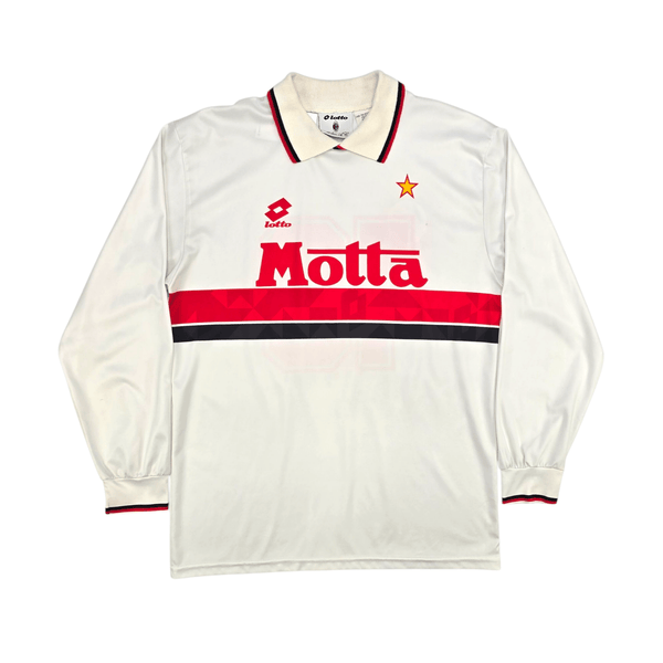 1993/94 AC Milan Away Football Shirt (M) Lotto #10 (Savicevic)