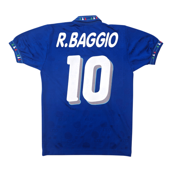1993/94 Italy Home Football Shirt (S) Diadora #10 R. Baggio