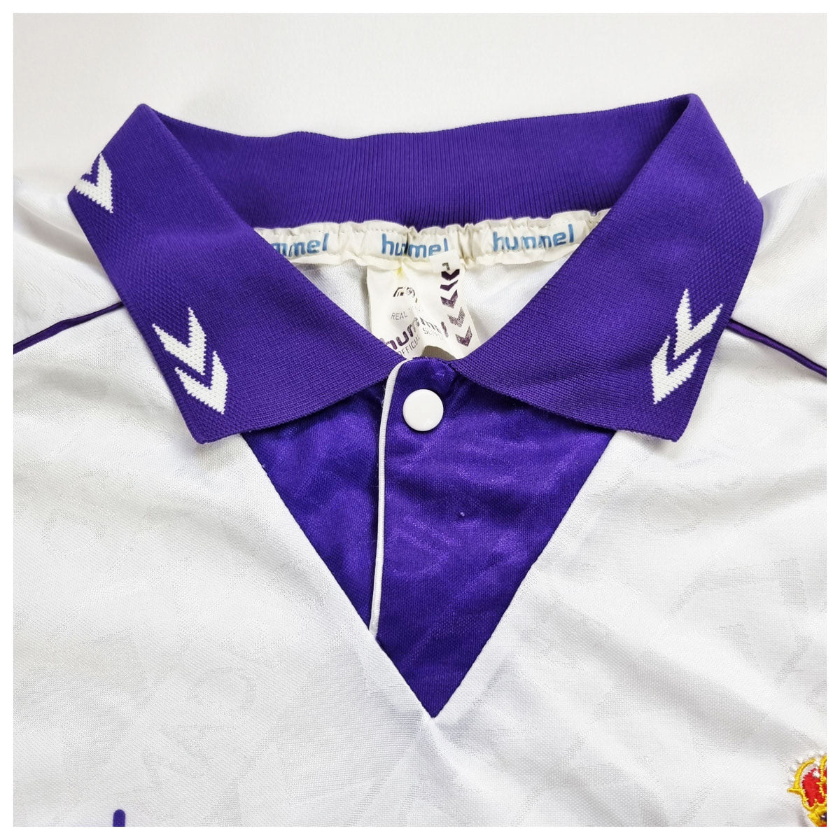 1993/94 Real Madrid Home Football Shirt (L) Hummel