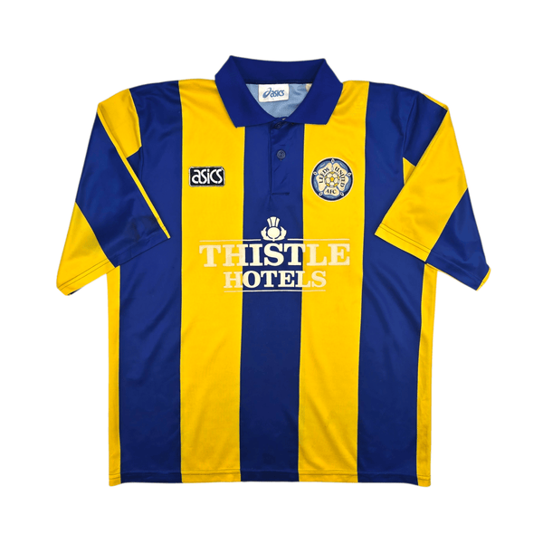 1993/95 Leeds United Away Football Shirt (L) Asics