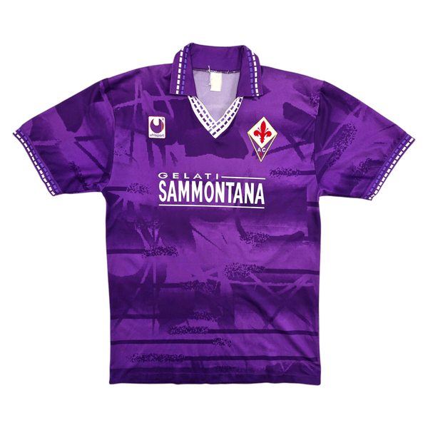 1994/95 Fiorentina Home Football Shirt (XL) Uhlsport #9