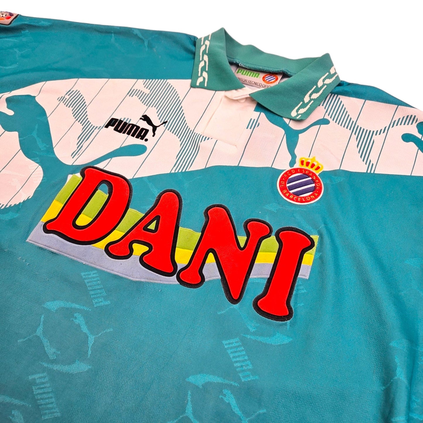 1995/96 Espanyol Away Football Shirt (XL) Puma