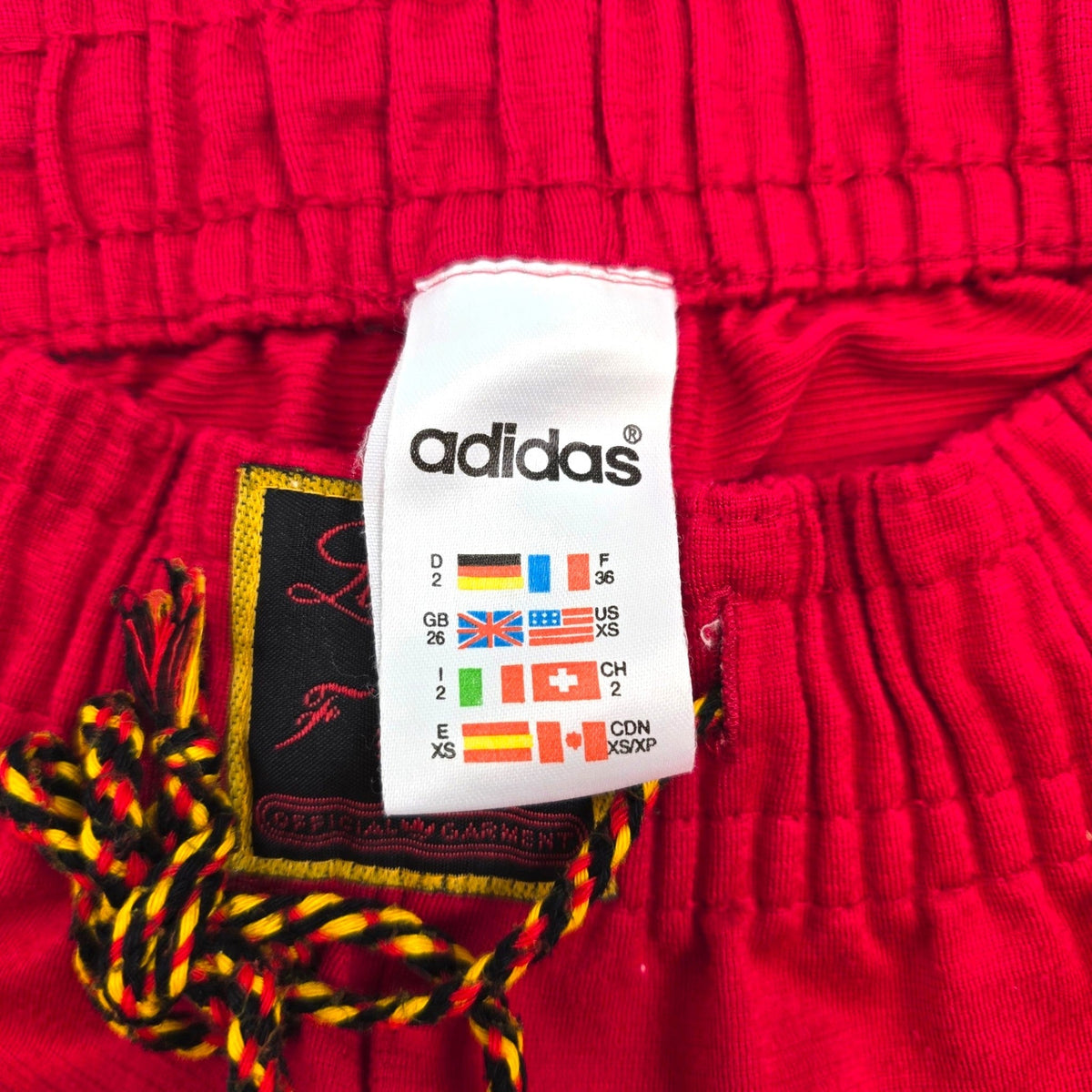 1995/96 Liverpool Football Shorts (Y) Adidas | Home
