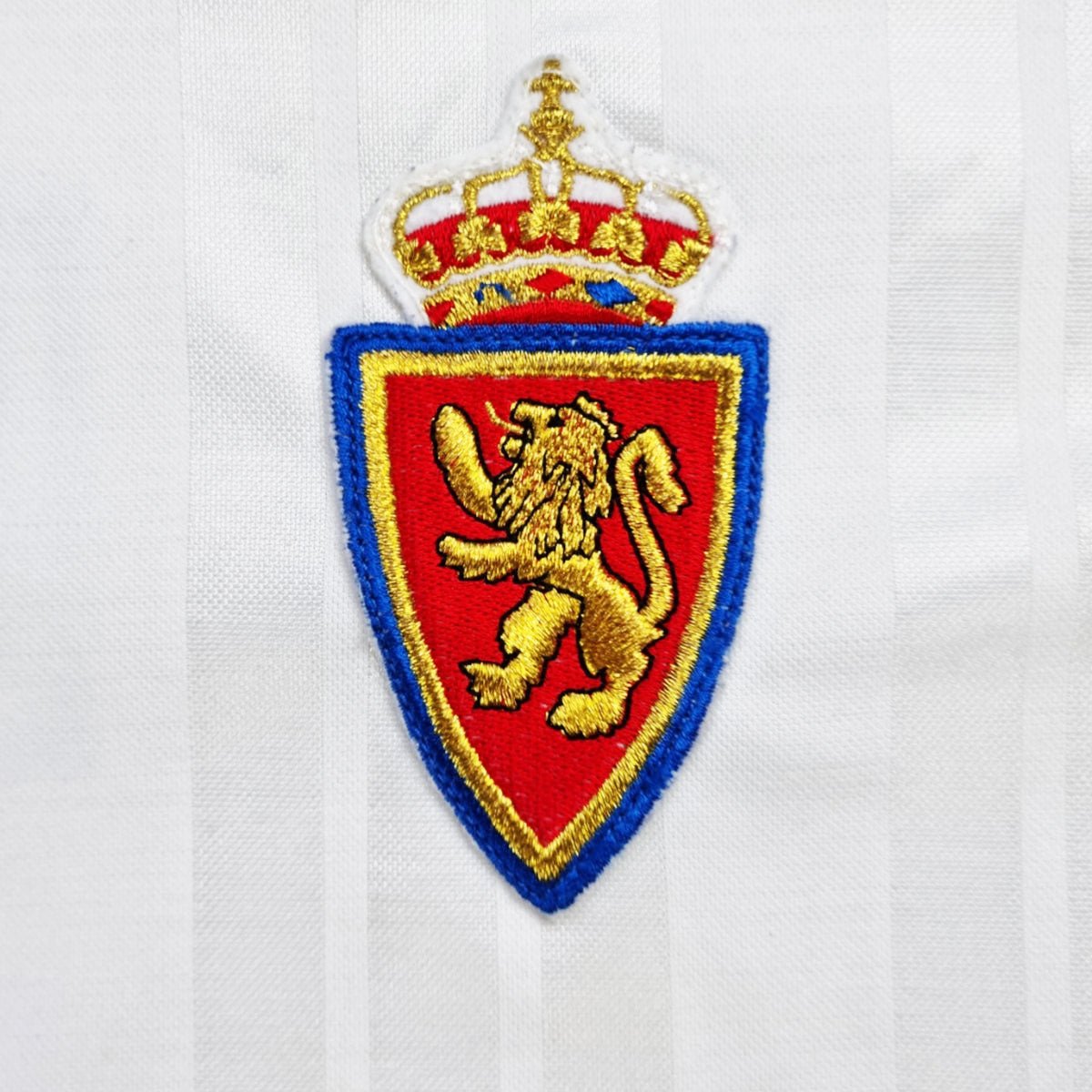 1995/96 Real Zaragoza Home Football Shirt (XL) Adidas #7 Pardeza