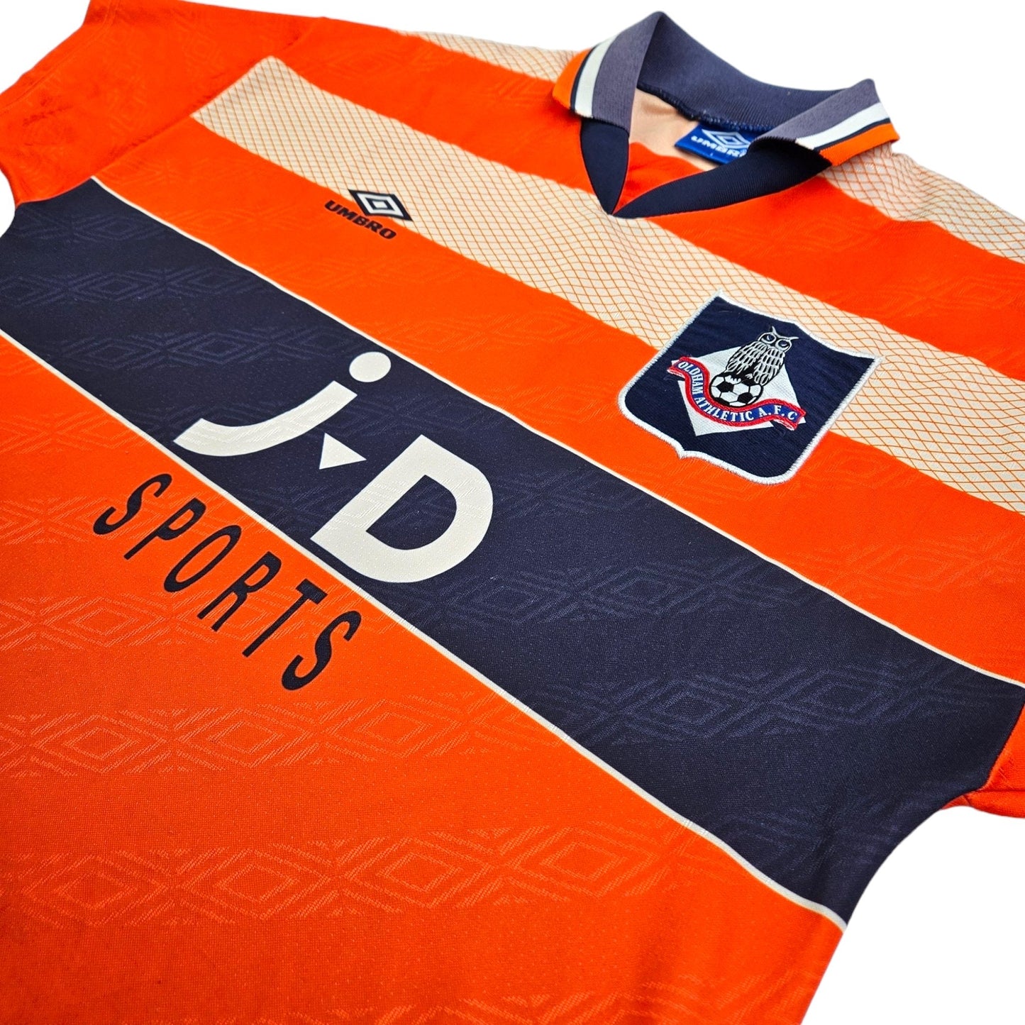 1995/97 Oldham Athletic Away Football Shirt (L) Umbro