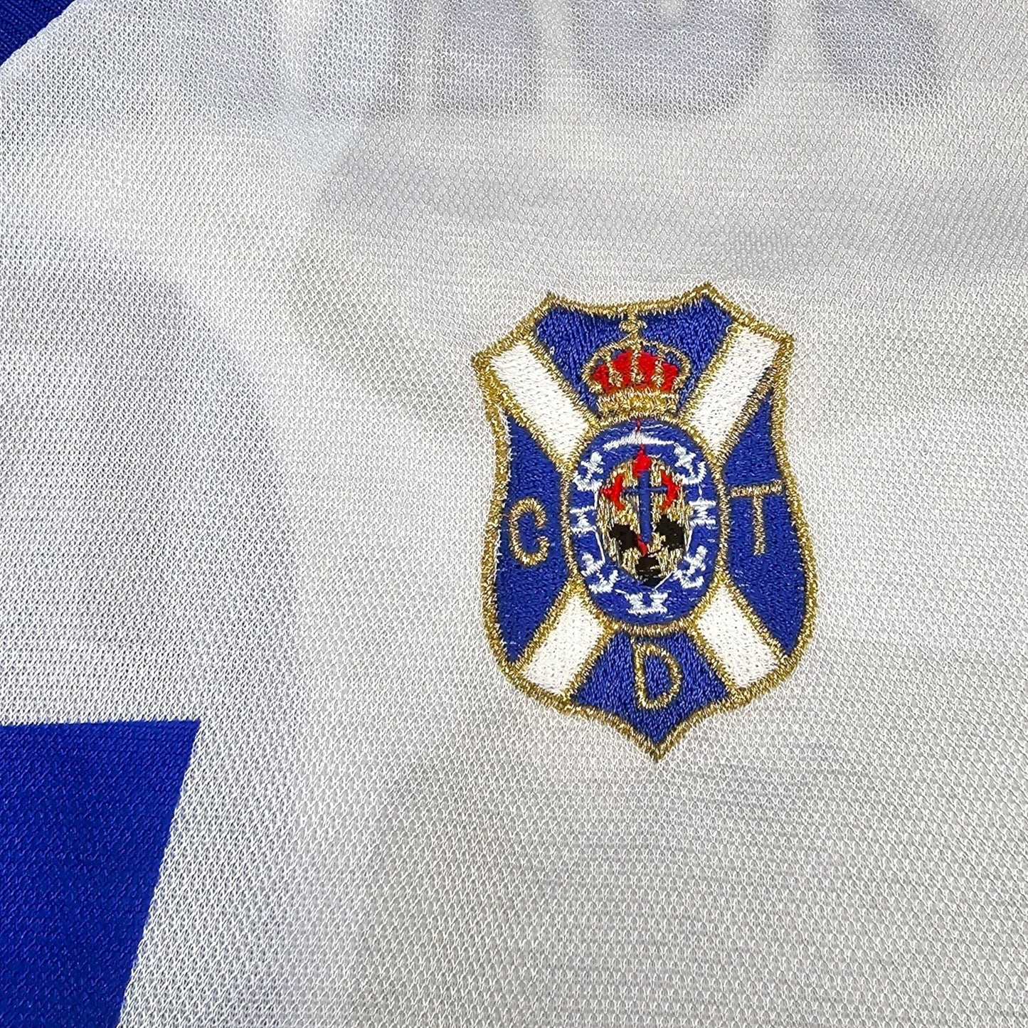 1996/97 Tenerife Home Football Shirt (2XL) Puma #6 Jakanovic (Match Worn)