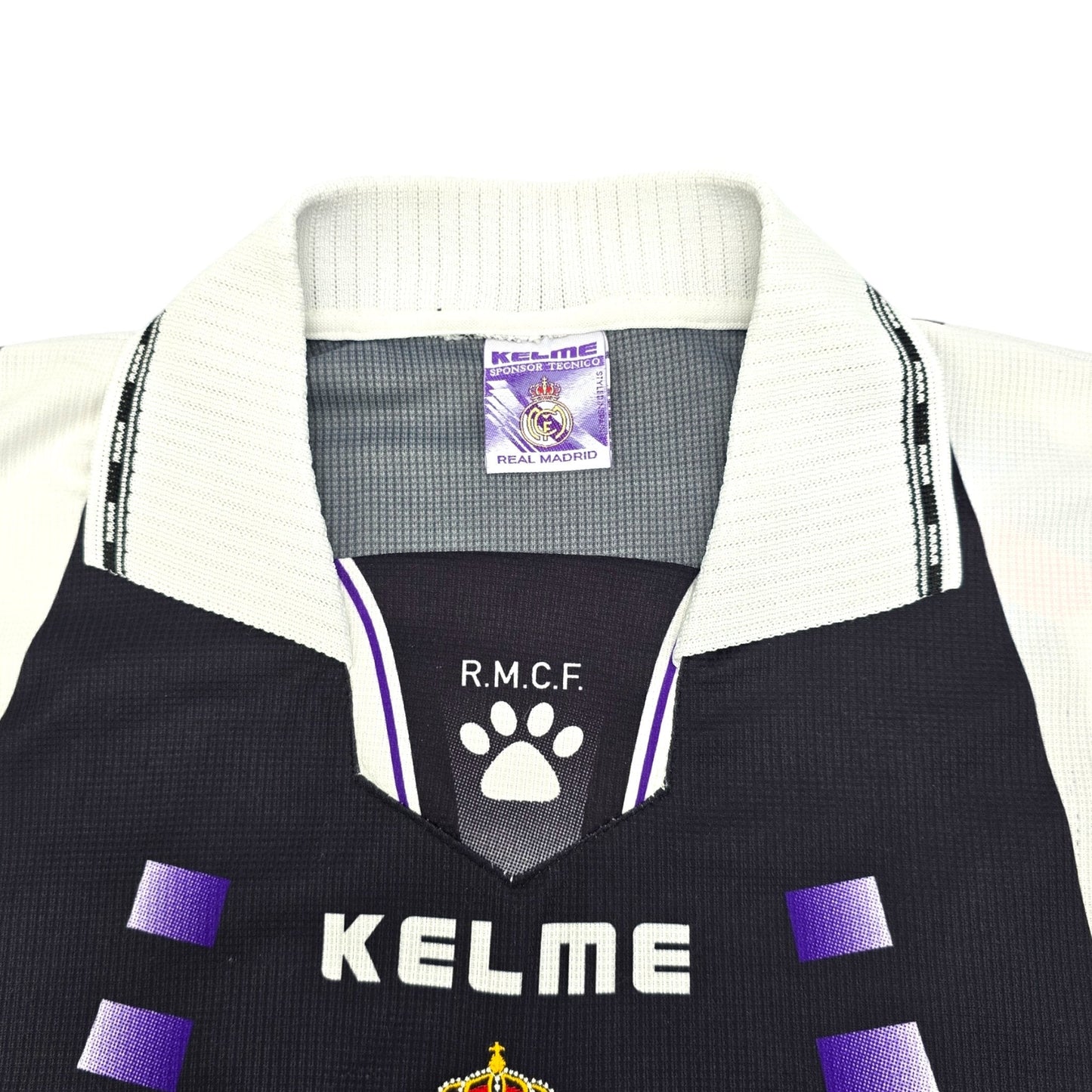 1997/98 Real Madrid Third Football Shirt (M) Kelme #10 Seedorf