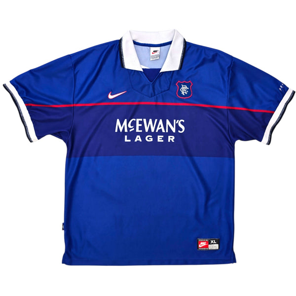 1997/99 Glasgow Rangers Home Football Shirt (XL) Nike
