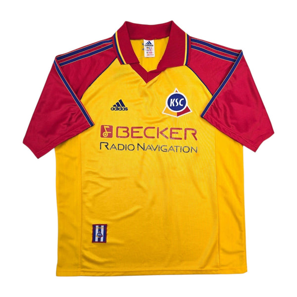 1998/99 Karlsruher SC Away Football Shirt (L) Adidas
