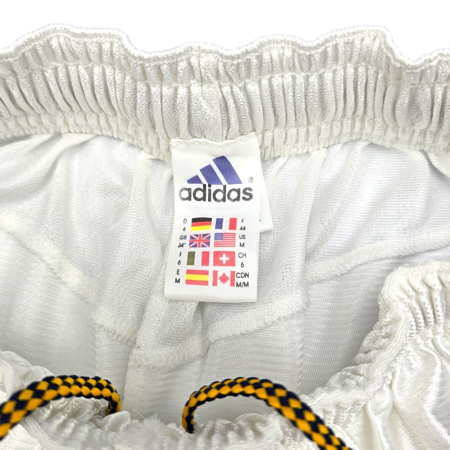 1998/99 Real Madrid Home Football Shorts (M) Adidas