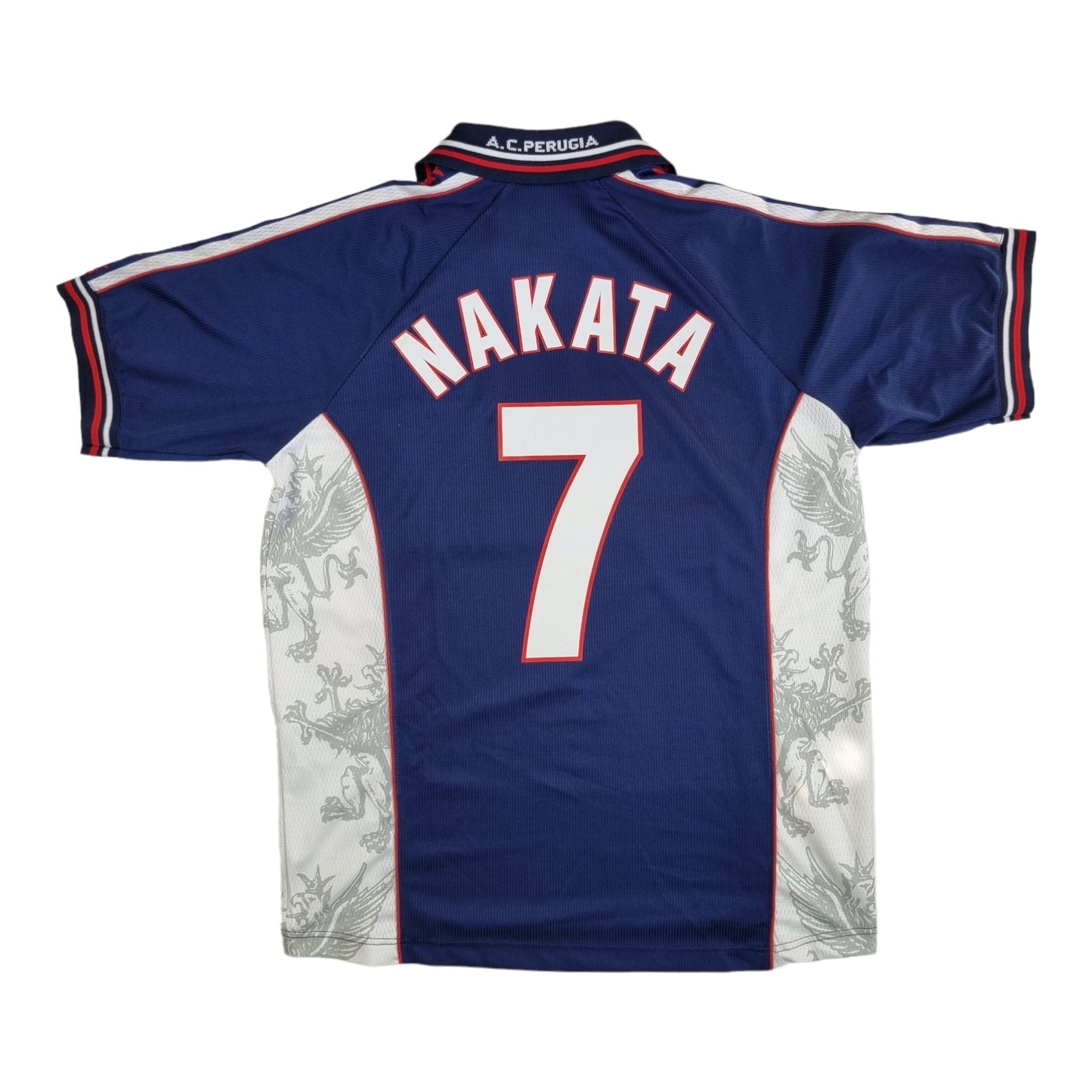 1999/00 Perugia Third Football Shirt (L) Galex #7 Nakata