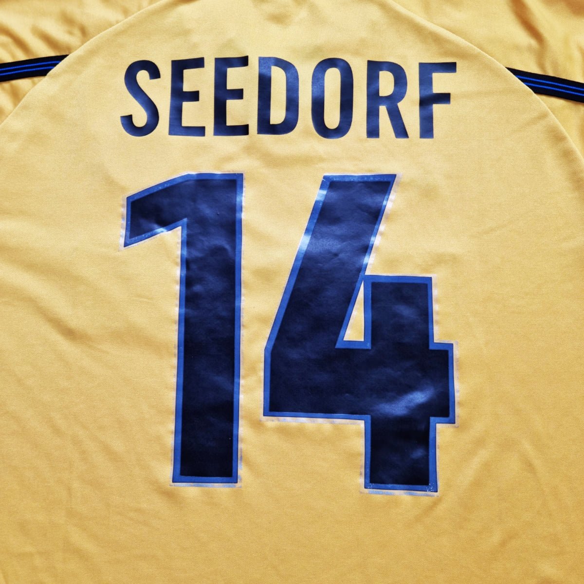 1999/2000 Inter Milan Third Football Shirt (L) Nike #14 Seedorf