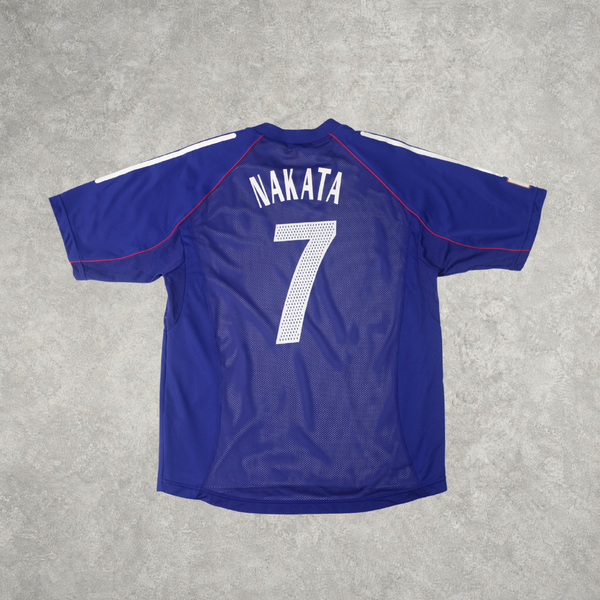 2002/04 Japan Home Shirt Adidas Nakata Player Issue (M)