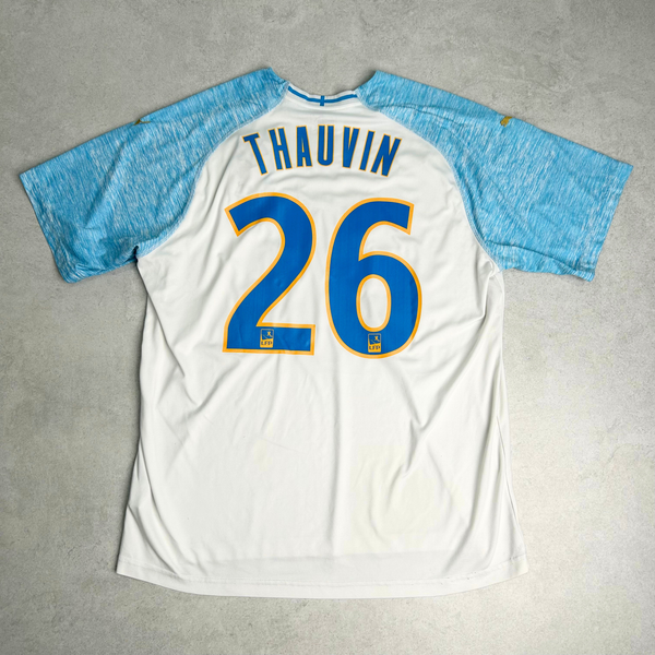 2018/19 Olympique Marseille Home Shirt Puma Thauvin (L/XL)