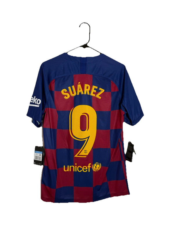Barcelona Suarez #9 2019/20 Medium Home Shirt Nike BNWT AJ5532-456