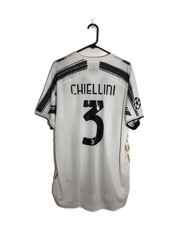 Juventus Chiellini #3 2020/21 XL Authentic Home Shirt Brand New With Tags GJ7601