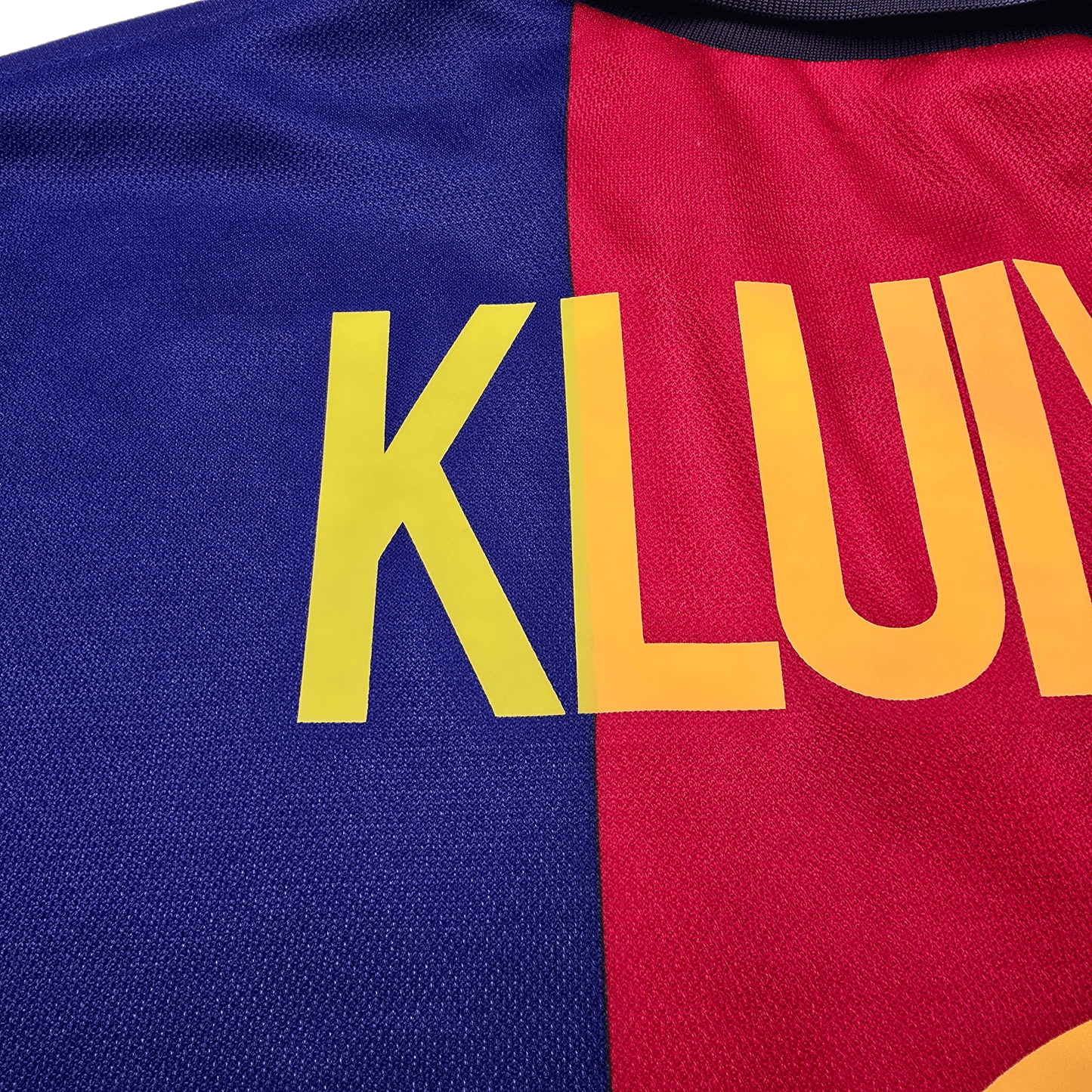 2000/01 Barcelona Home Football Shirt (2XL) Nike #9 Kluivert