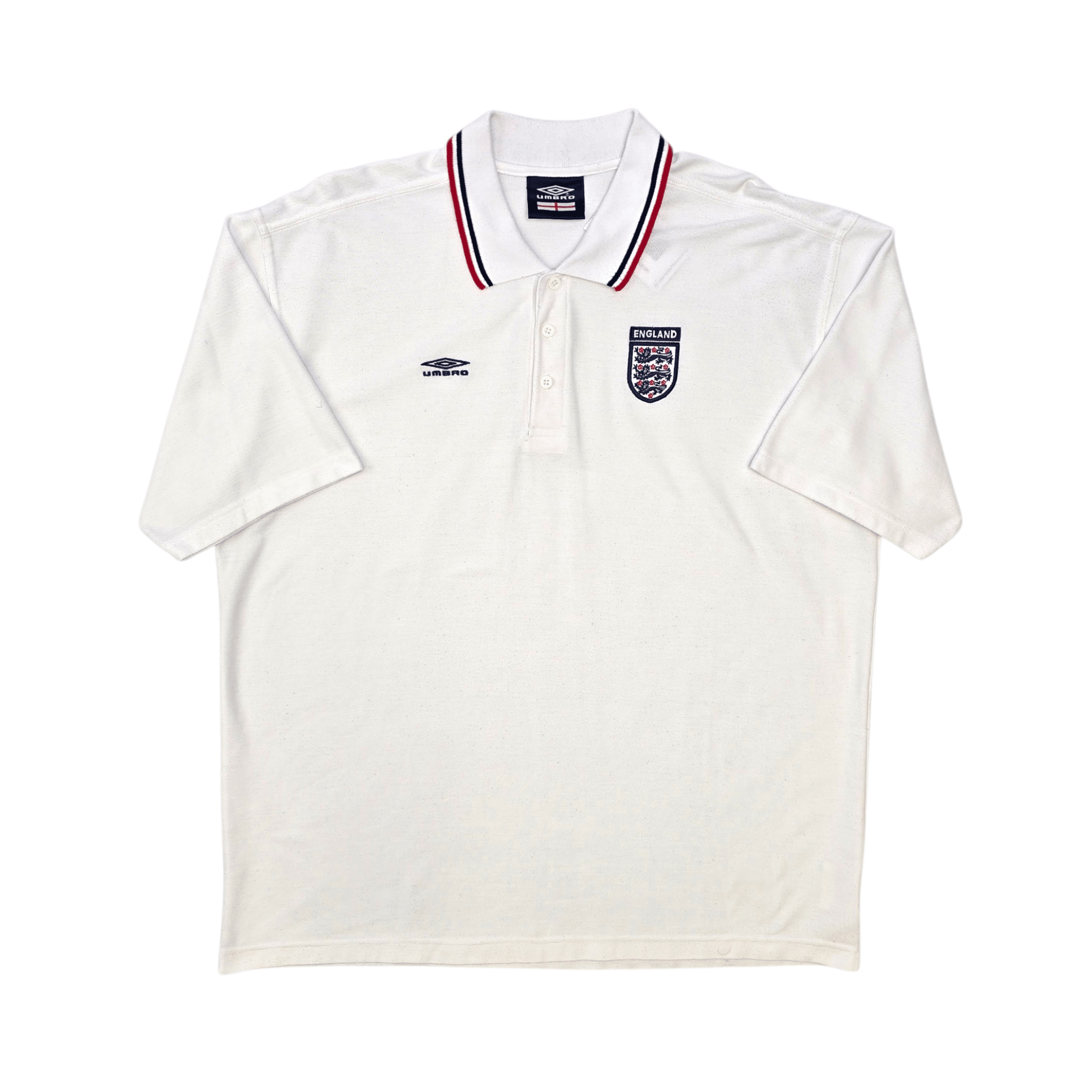 2000/02 England Polo Shirt (2XL) Umbro – Showboat