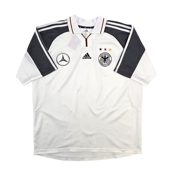 2000/02 Germany Home Football Shirt (XL) Adidas | Mercedes Benz