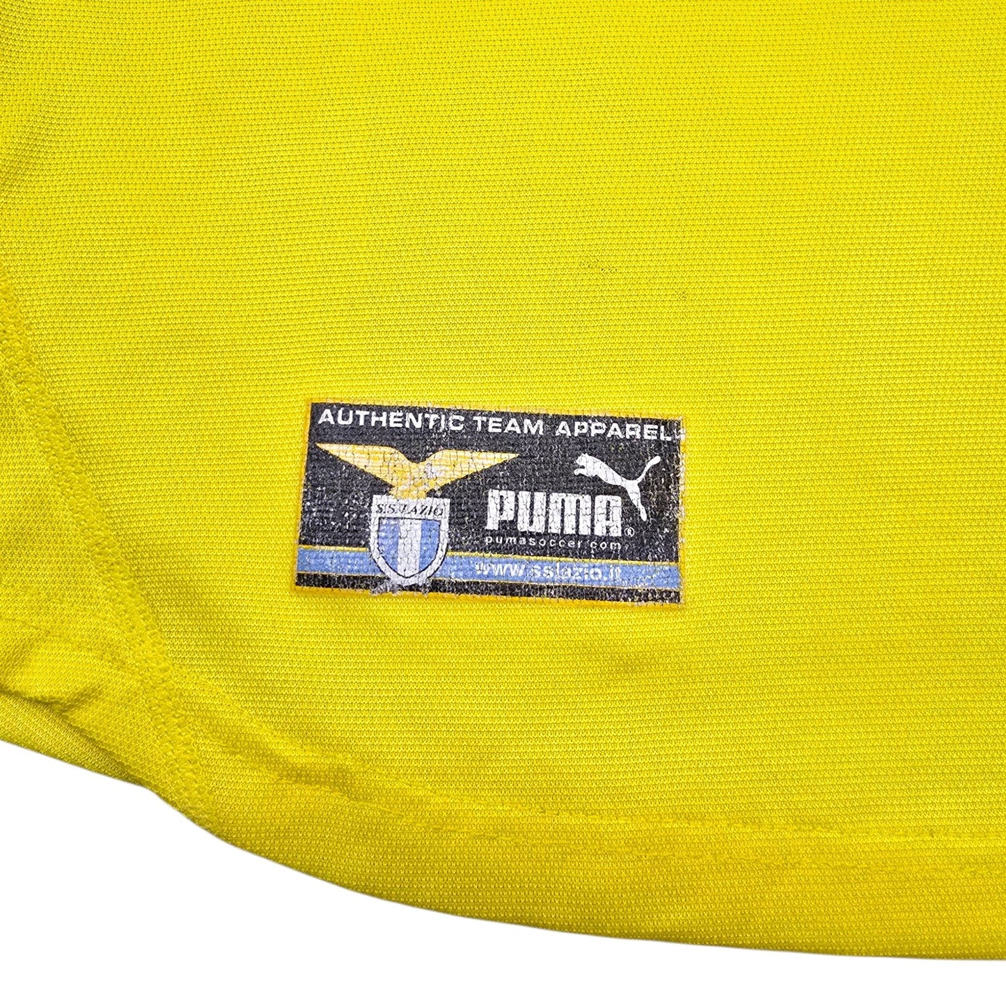 2001/02 Lazio Away Football Shirt (L) Puma #10 Crespo