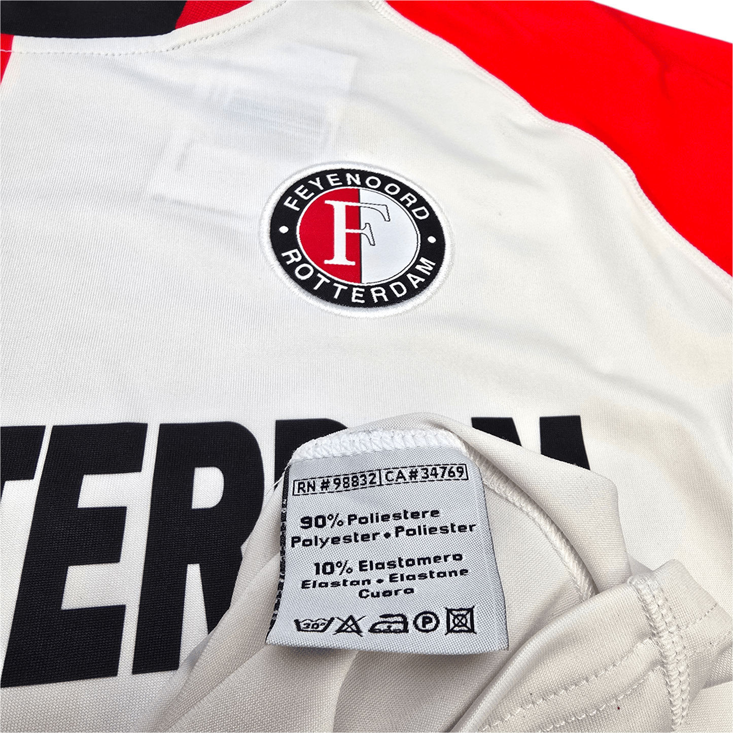 2002/03 Feyenoord Home Football Shirt (XL) Kappa