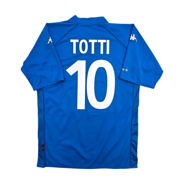 2002/03 Italy Home Football Shirt (XL) Kappa #10 Totti
