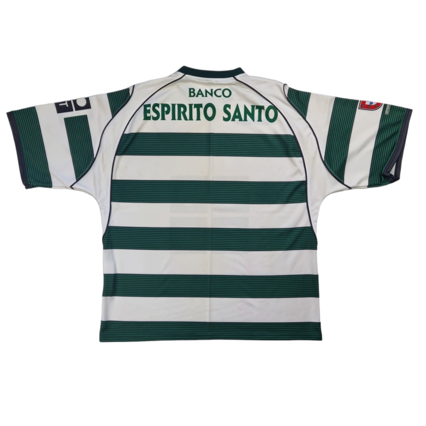2002/03 Sporting Lisbon Home Football Shirt (M) Reebok