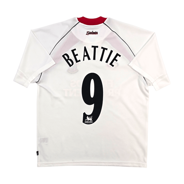 2002/04 Southampton Away Football Shirt (M) Saints #9 Beattie
