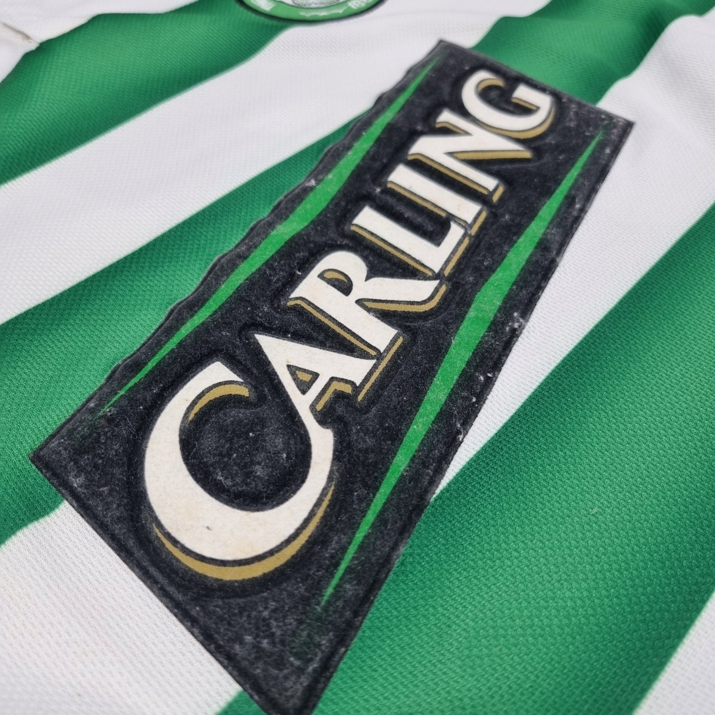 2003/04 Celtic Home Football Shirt (L) Umbro #7 Larsson