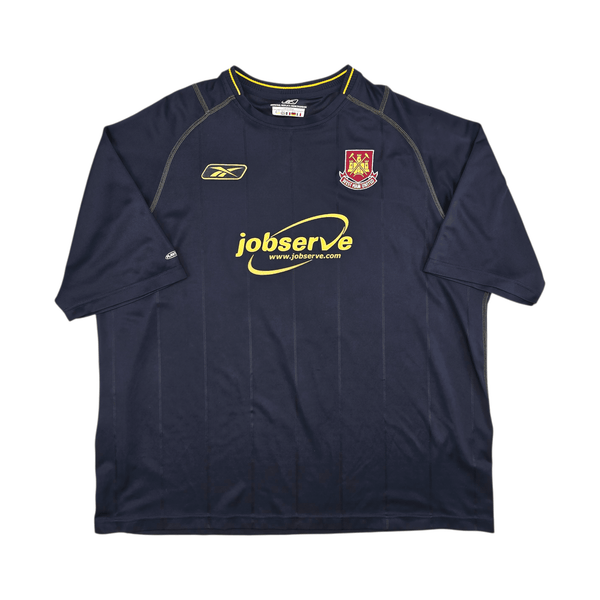 2003/04 West Ham United Away Football Shirt (3XL) Reebok