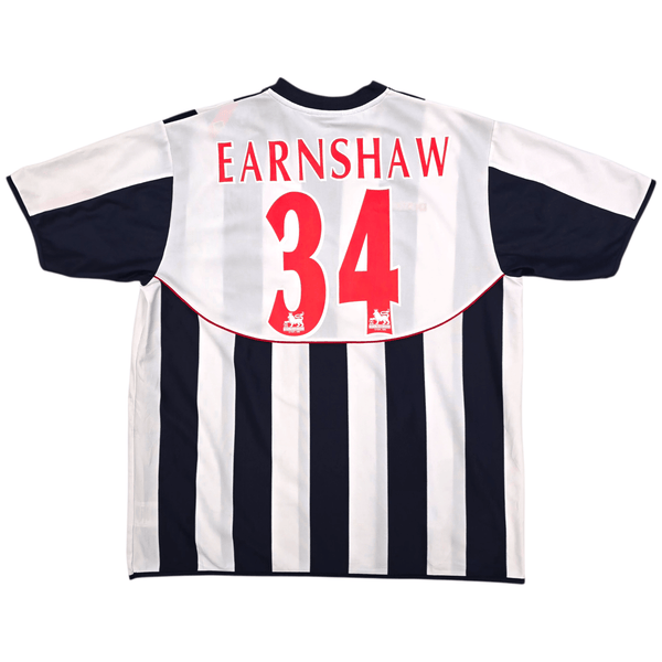 2004/05 West Bromwich Albion Home Football Shirt (2XL) Diadora #34 Earnshaw