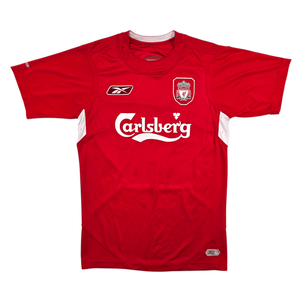 2004/06 Liverpool Home Football Shirt (S) Reebok
