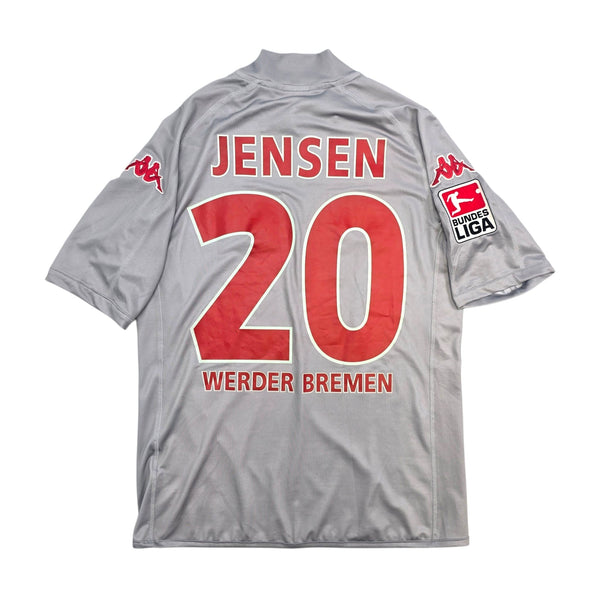 2005/06 Werder Bremen Away Football Shirt (M) Kappa #20 Jensen