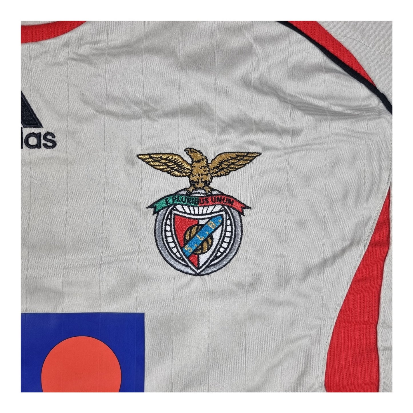 2006/07 Benfica Away Football Shirt (XL) Adidas #21 Nuno Gomes
